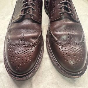 Grant Stone - Long Wing Derby - Crimson - Size 9.5D